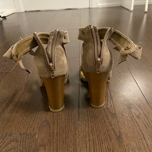 Suede Look Sandals - Picture 3 of 5